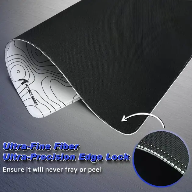 Килимок для миші Ігровий Attack Shark Cm02 450х400х4 мм White - фото 5 Килимок для миші Ігровий Attack Shark Cm02 450х400х4 мм White - фото 5