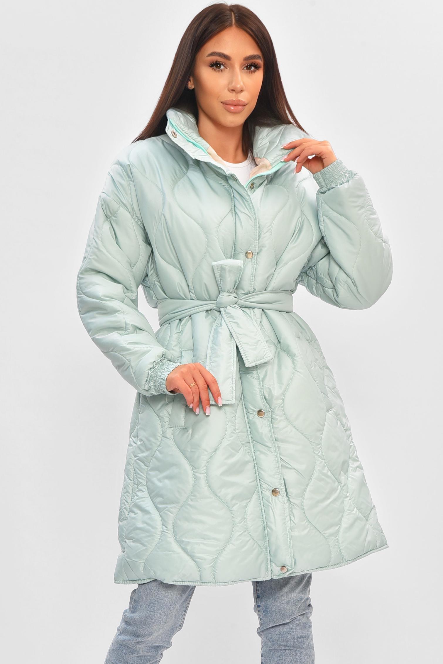 Куртка жіноча демісезонна M-L Зелений (205476)