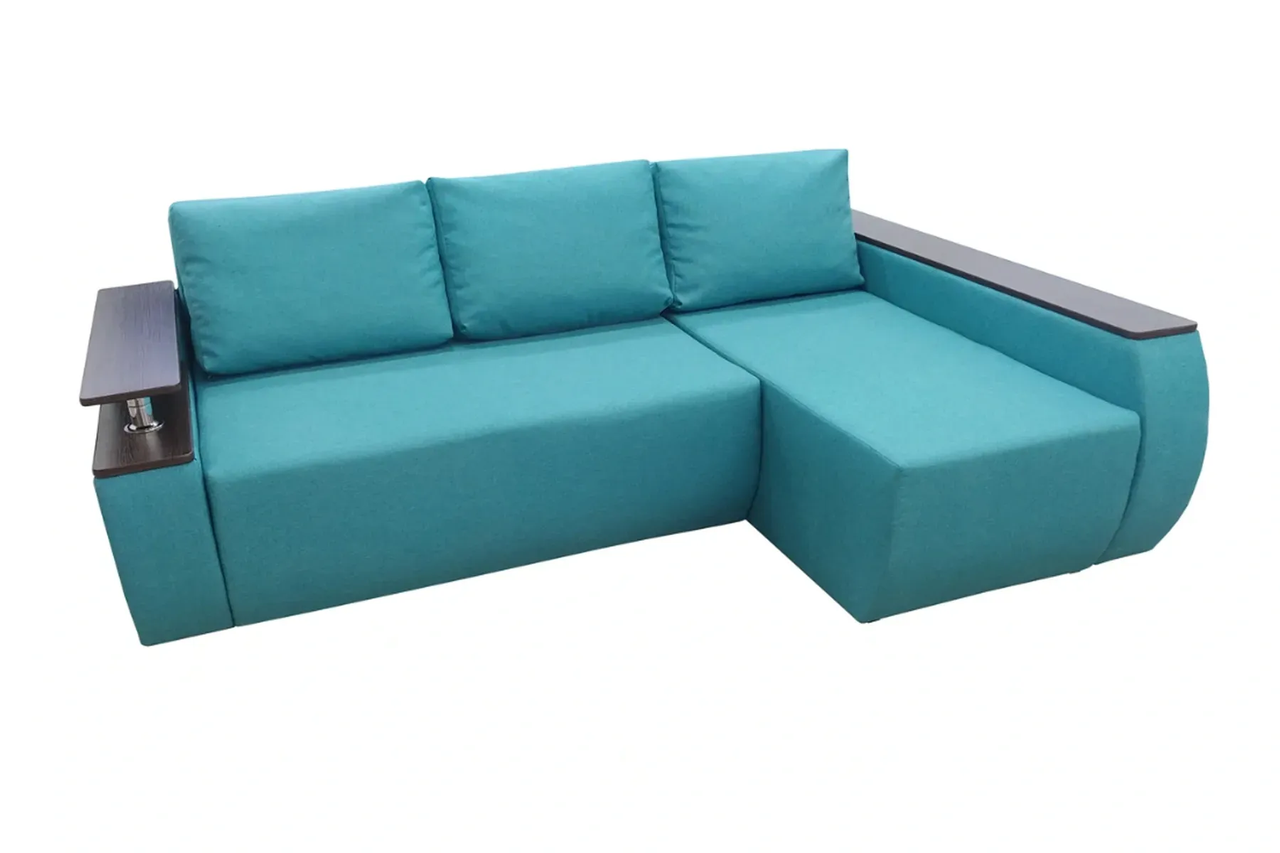 Диван кутовий Токіо 243х155 см Аква (31024025)