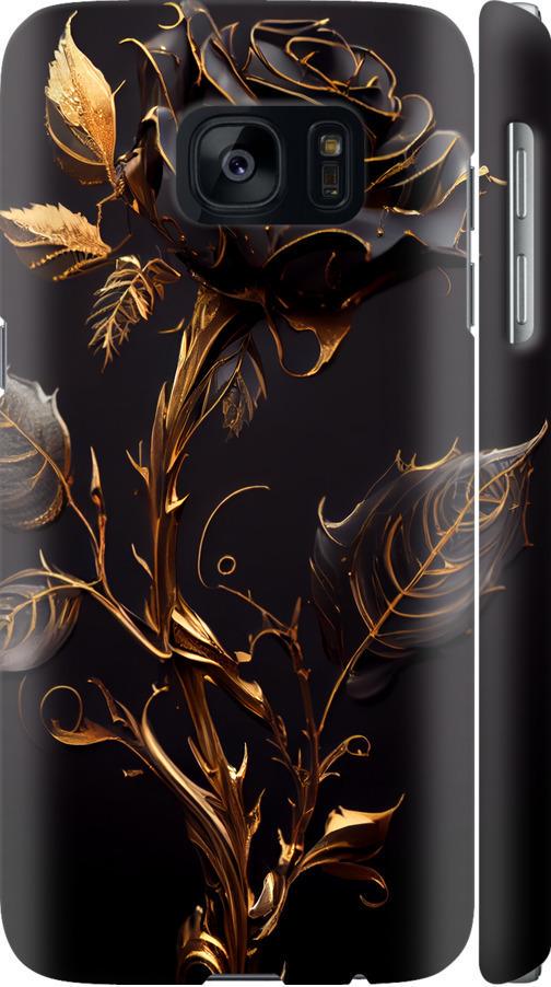 Чехол на Samsung Galaxy S7 G930F Роза 3 (5552m-106-42517)