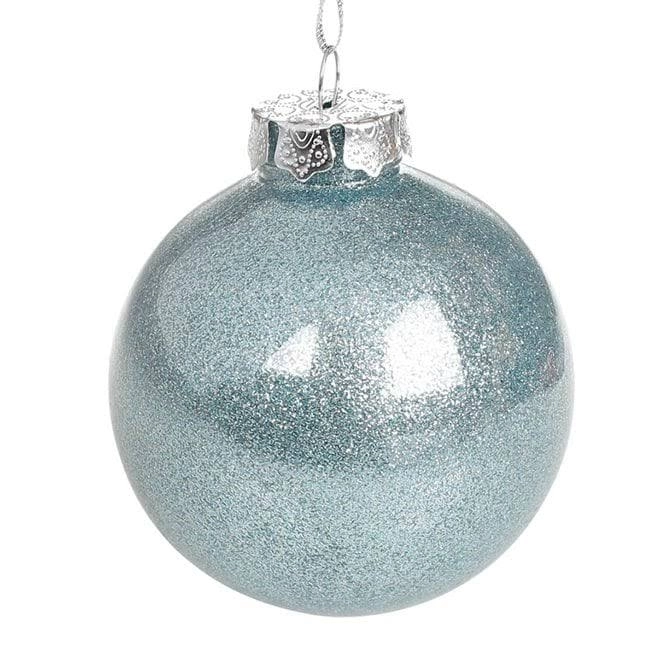 Шар новогодний пластиковый 898-218 8 см (11973)