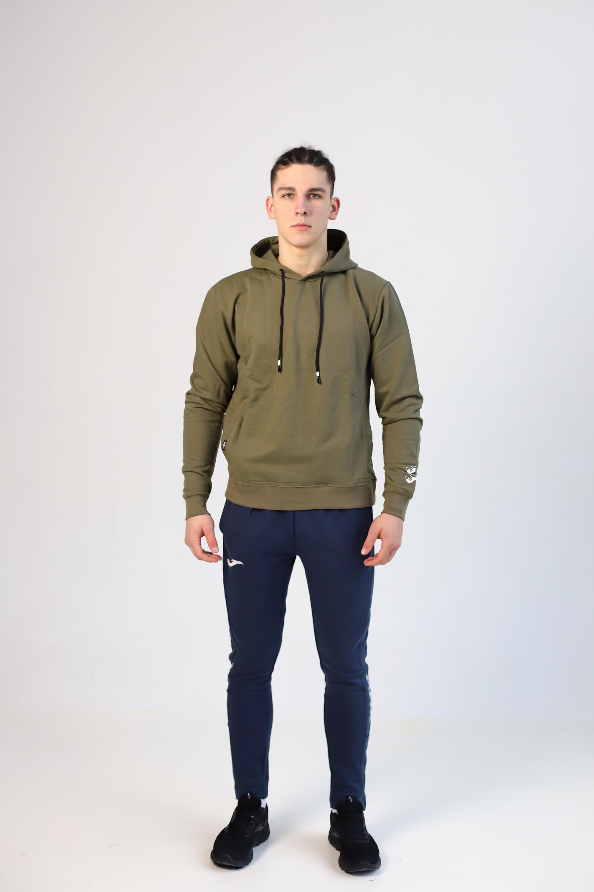 Реглан Joma 800050.474 Beta Hoodie L Khaki (8424309914356) - фото 3