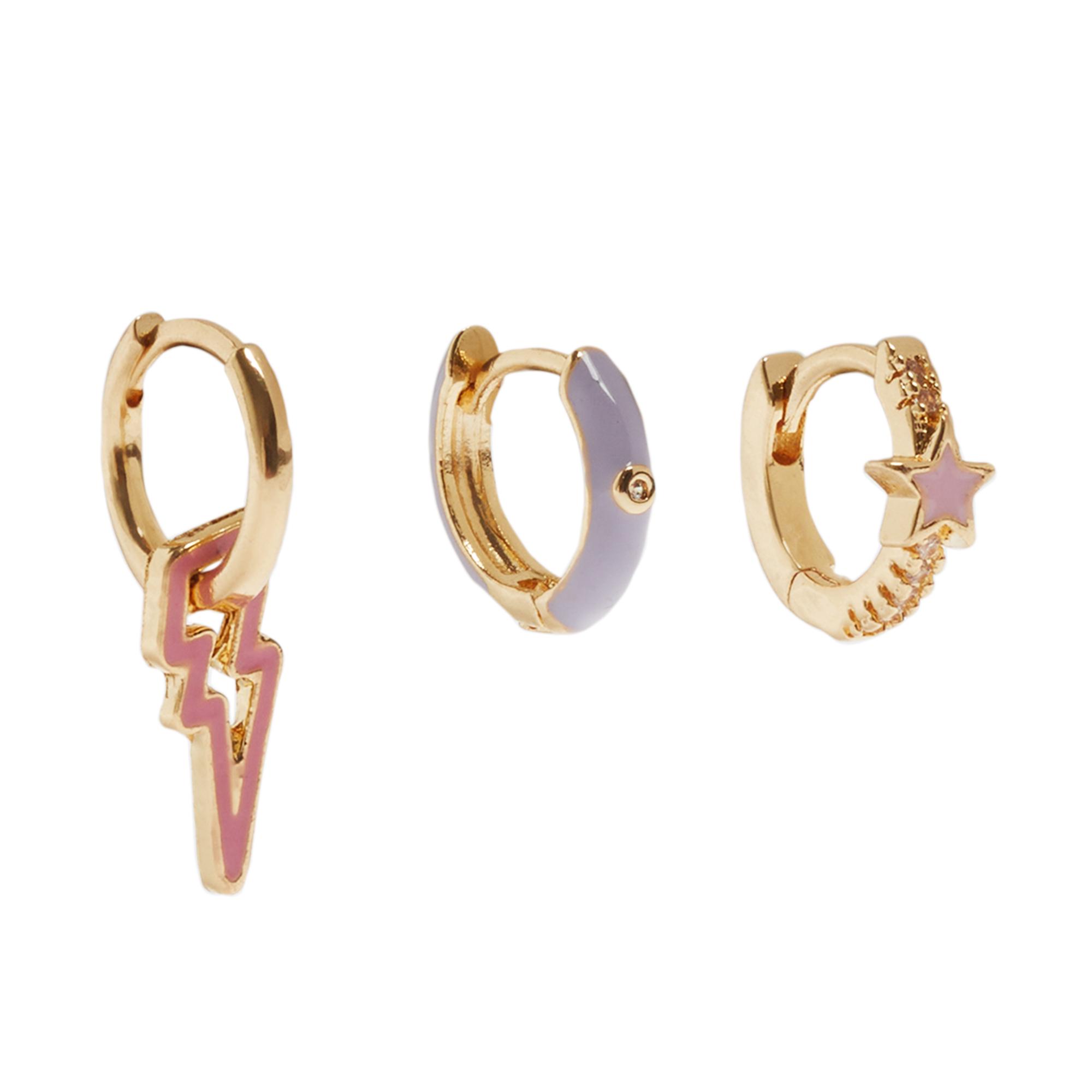 Женские серьги Parfois 194983 ONE Золотой