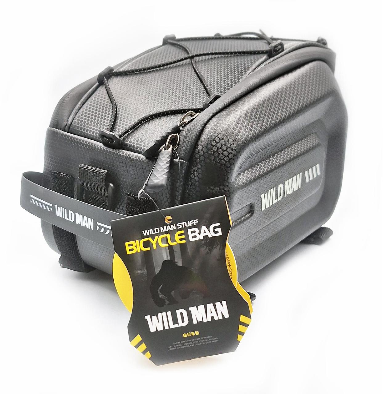 Велосумка на багажник Wild Man EVA GD5 4 л Черный (G0001257)