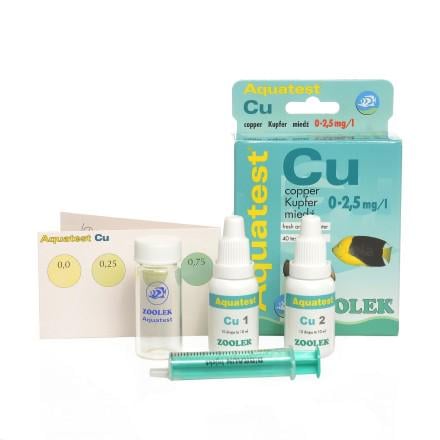 Тест на содержание меди Zoolek Aquatest Cu (ZL1070)