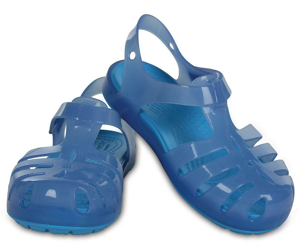Сандалі для дівчинки Crocs Isabella Sandal kids р. 24/25 Dusty Blue (9009)
