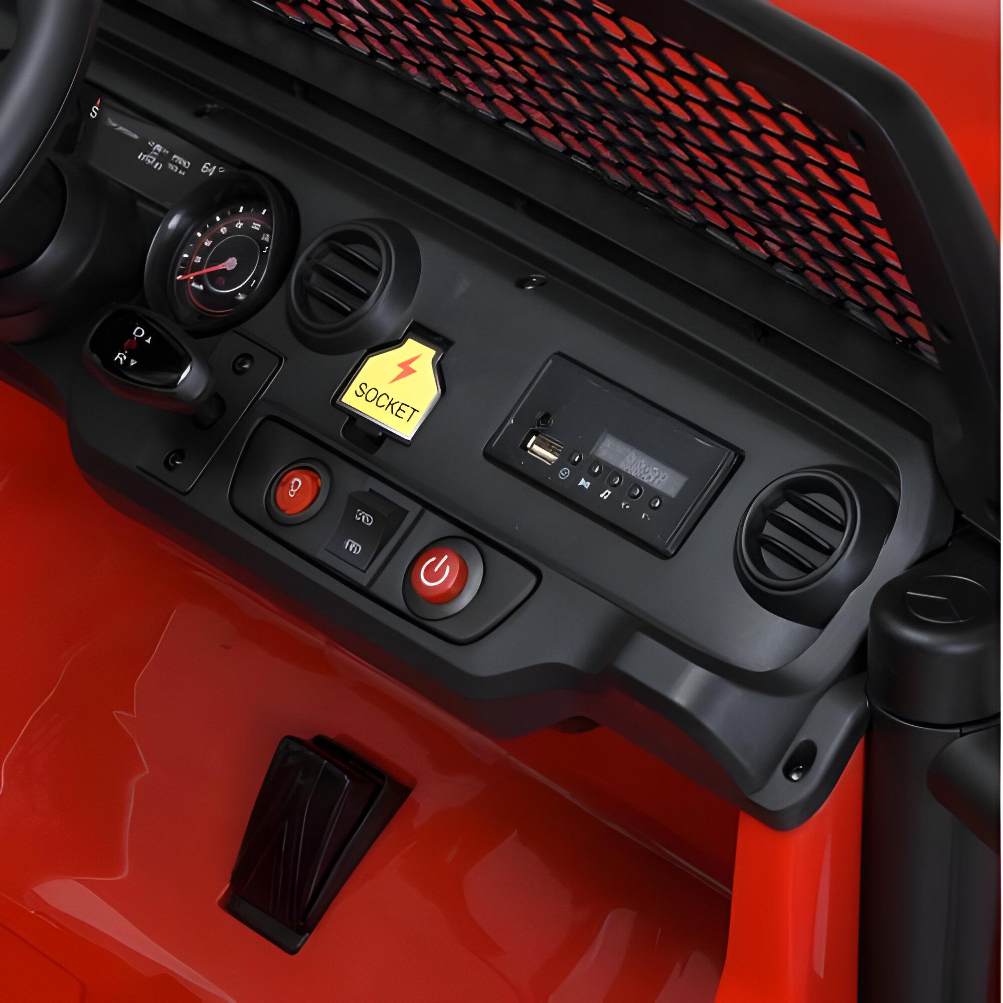 Детский электромобиль-джип Bambi Racer M 5780EBLR-3 (27481390) - фото 4 Детский электромобиль-джип Bambi Racer M 5780EBLR-3 (27481390) - фото 4