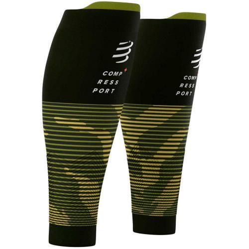 Гетры спортивные Compressport R2 V2 T1 30-34 см Camo Green