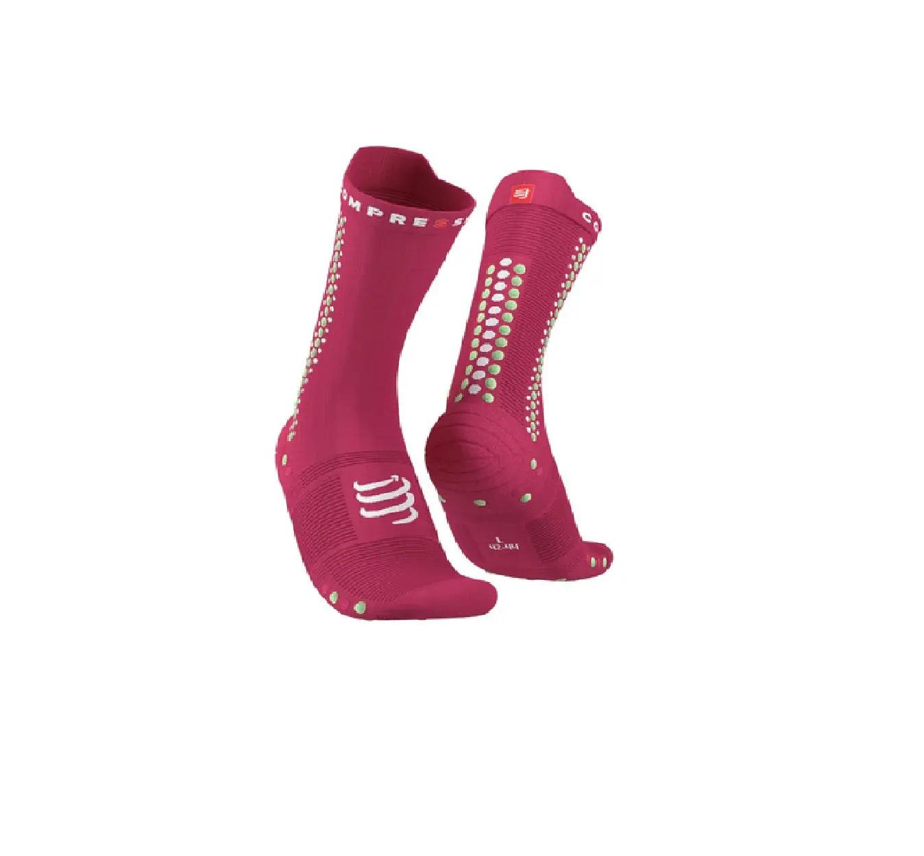 Носки спортивные компрессионные Pro Racing Socks V4.0 Bike T1 р. 36-39 Jazzy/Paradise Green (12333572)