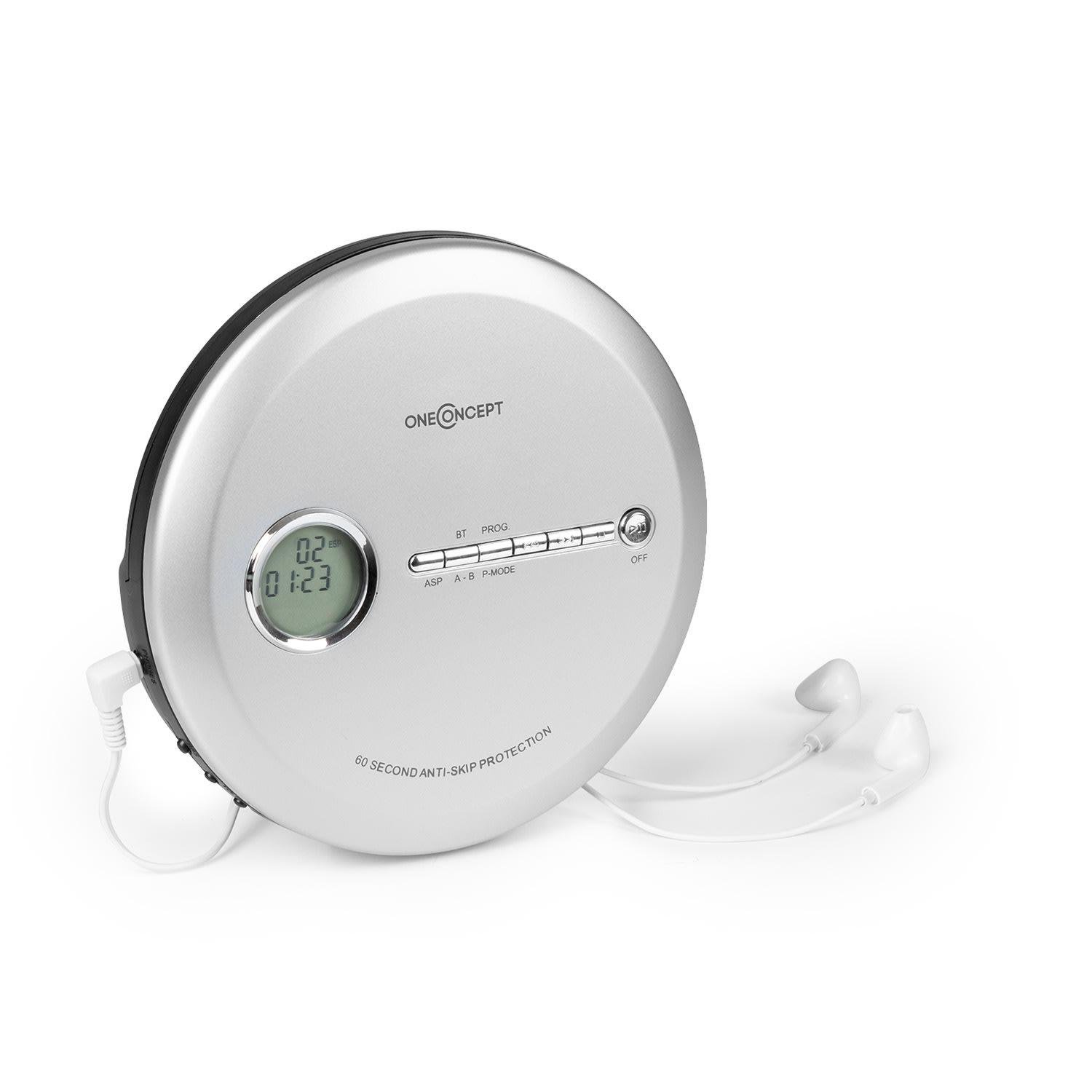 Проигрыватель компакт-дисков OneConcept Discman CDC 100 BT (10031566)