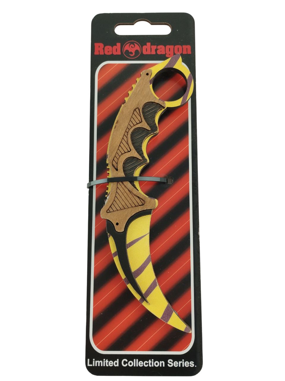 Игрушечное оружие деревянный нож Керамбит (000101)