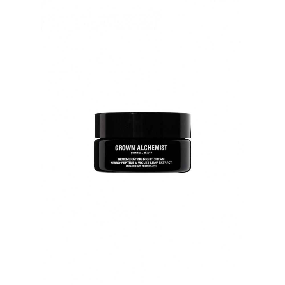 Крем регенерирующий ночной GROWN ALCHEMIST Regenerating Night Cream Нейропептиды и экстракт Листья Фиалки 40 мл (80377)