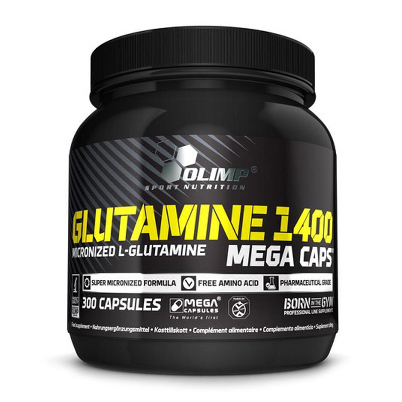 Глутамін Olimp L-Glutamine 1400 Mega Caps 300 капс. (01062-01)