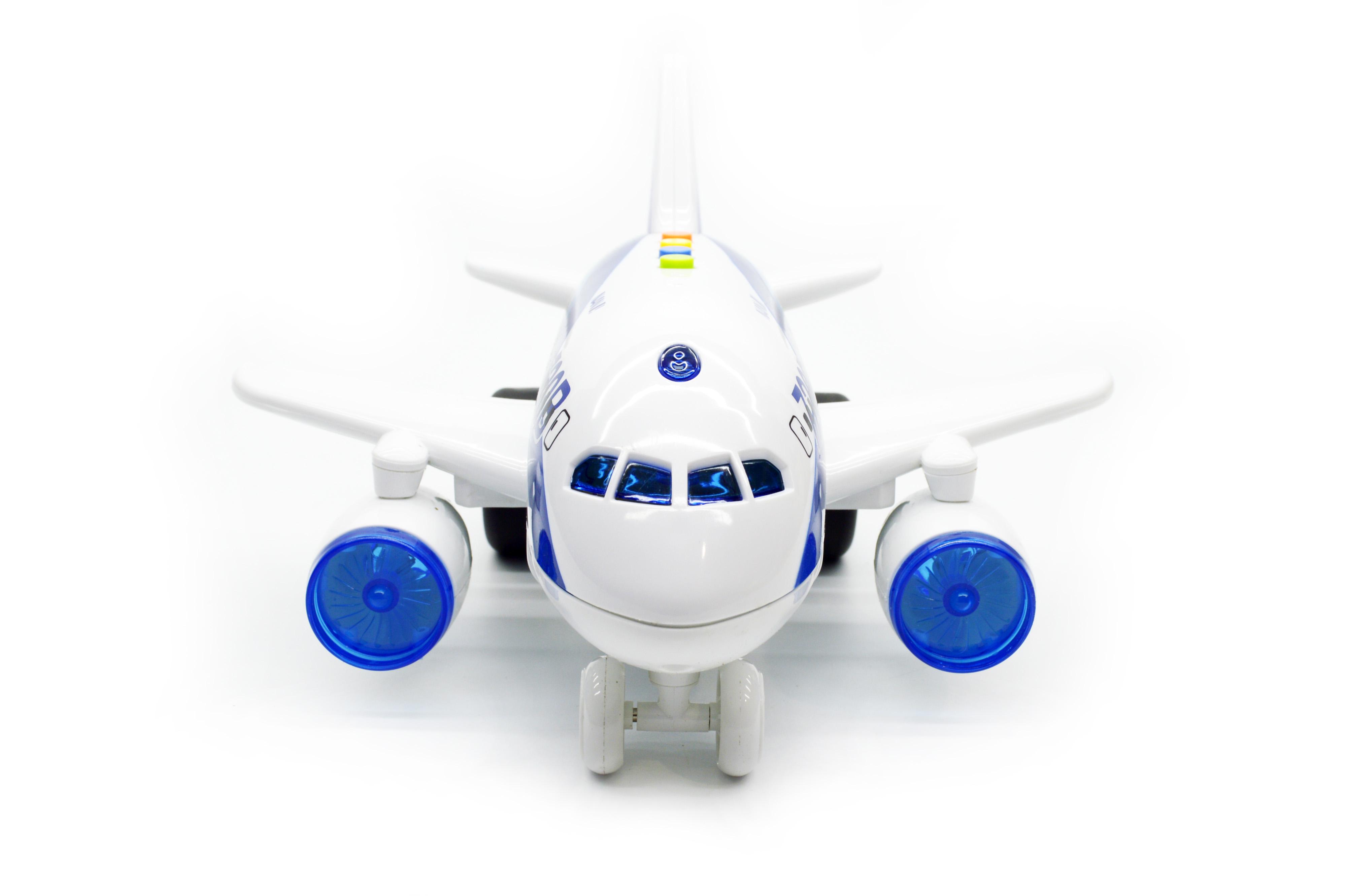 Игрушка самолет пассажирский свет звук инерция (WY720B) - фото 7 Игрушка самолет пассажирский свет звук инерция (WY720B) - фото 7