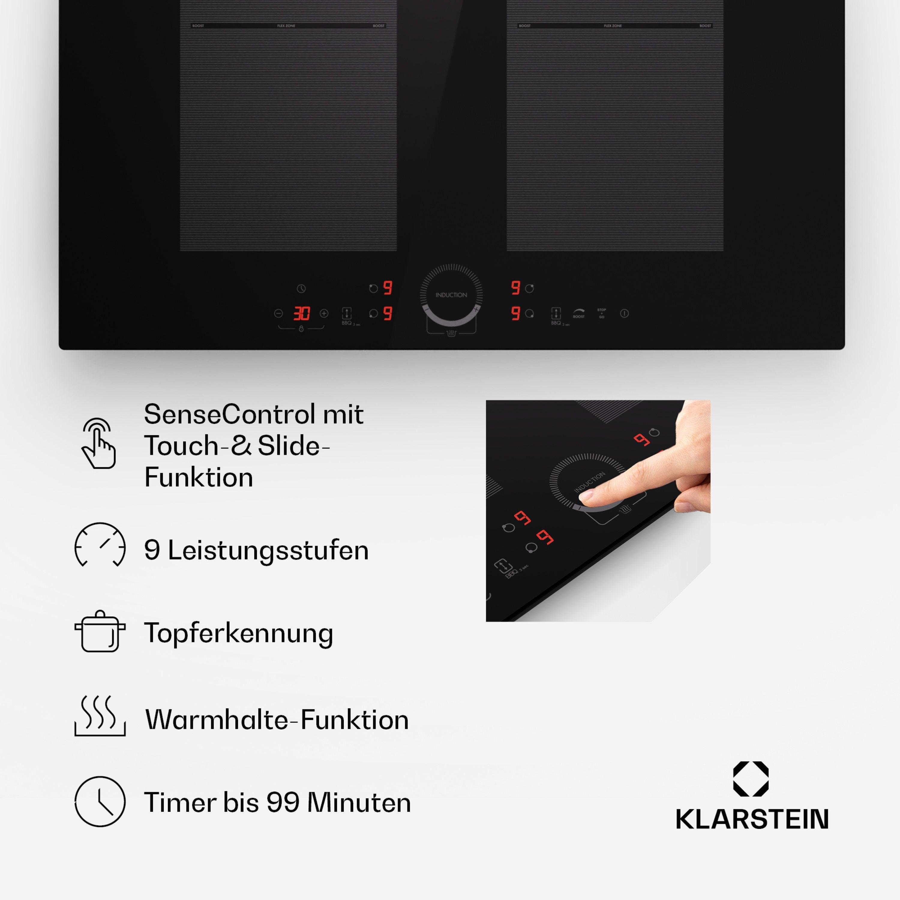 Варильна поверхня індукційна KLARSTEIN Delicatessa 70 Flex (10045602) - фото 2 Варильна поверхня індукційна KLARSTEIN Delicatessa 70 Flex (10045602) - фото 2