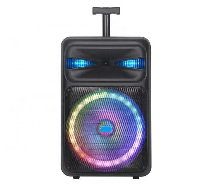 Колонка портативная XPRO GZ-Q12 30 Вт USB/SD/FM радио/Bluetooth/1 микрофон/ДУ (MER-15682) Колонка портативная XPRO GZ-Q12 30 Вт USB/SD/FM радио/Bluetooth/1 микрофон/ДУ (MER-15682)
