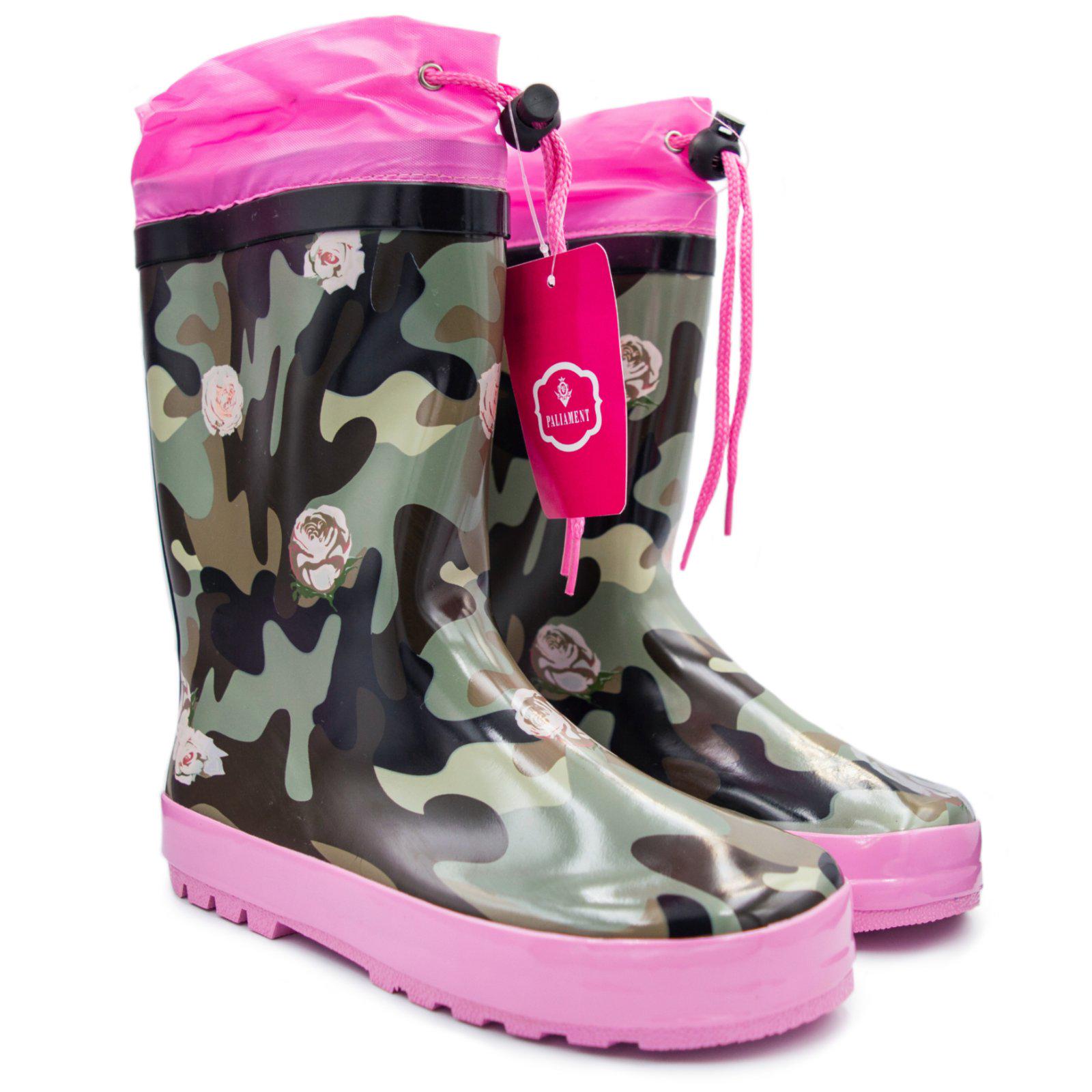 Резиновые сапоги для девочки Paliament MV-1329 р. 32 Зеленый - фото 2 Резиновые сапоги для девочки Paliament MV-1329 р. 32 Зеленый - фото 2