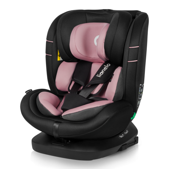 Автокрісло дитяче Lionelo BASTIAAN I-SIZE Pink/Rose