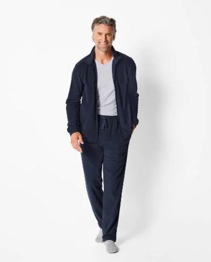 Костюм мужской флисовый Livergy М Синий (PI0017M055) - фото 2 Костюм мужской флисовый Livergy М Синий (PI0017M055) - фото 2