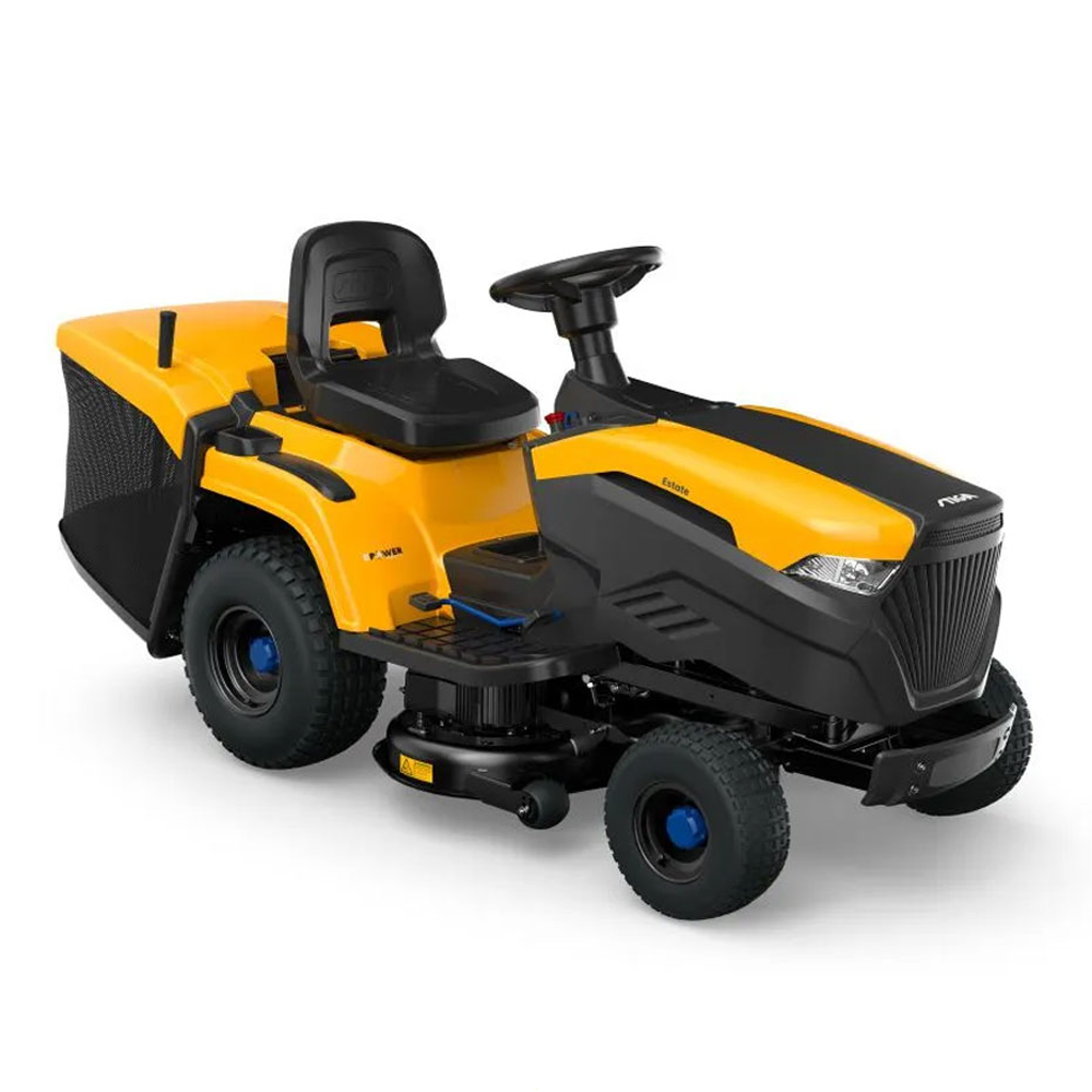 Газонокосилка с аккумуляторным питанием Stiga Estate 584e с травосборником 48 В/40 Ач. (17218)