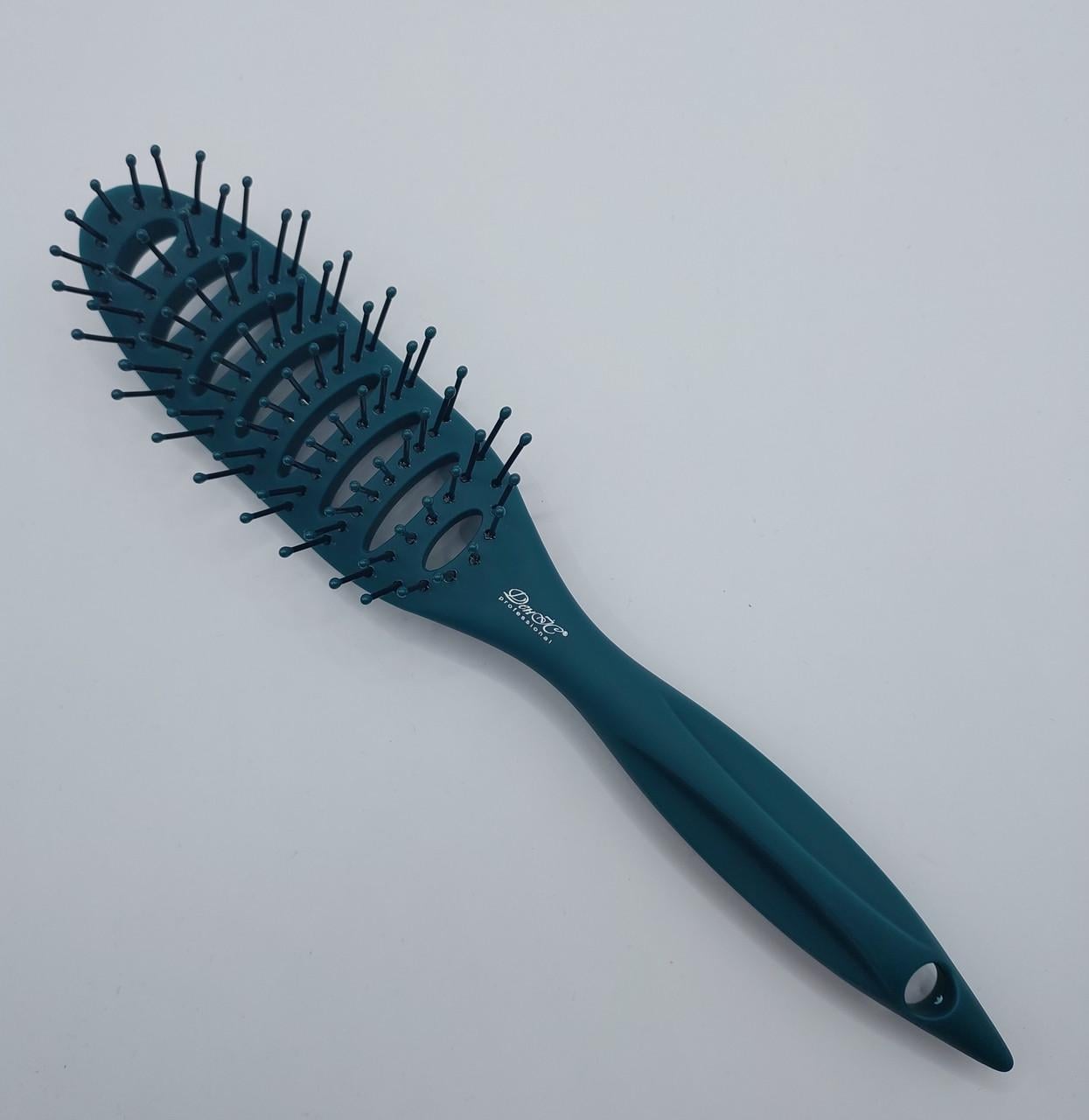 Расческа для укладки ДенІС professional Луна карбоновая с усиленной ручкой Зеленый (1453069985)