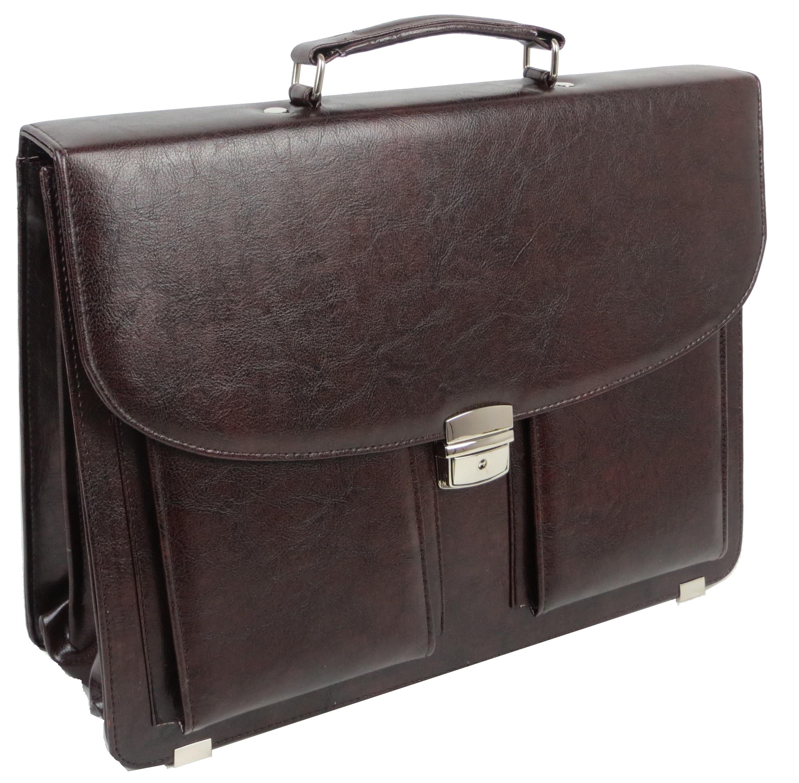 Мужской портфель Exclusive искусственная кожа Коричневый (722900 brown)