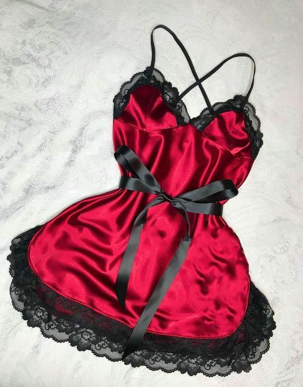 Пеньюар женский Fashions Sylvie р. 44-46 Красный (1644-на)