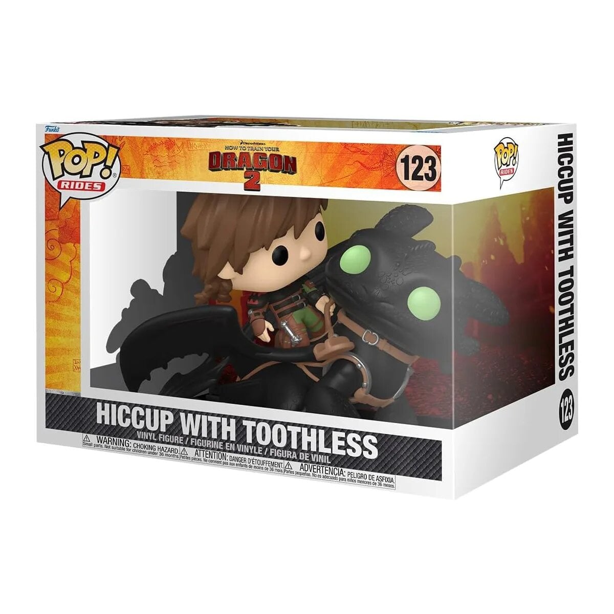 Детская игровая фигурка Funko POP! Икота с Беззубиком винил 12,7 см (81181)