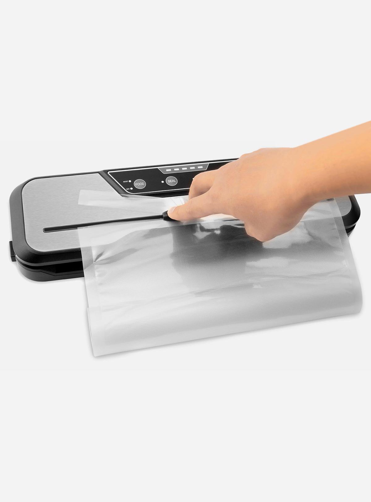 Вакууматор для сухих и влажных продуктов DobraMama Черно-серый (73728) - фото 12 Вакууматор для сухих и влажных продуктов DobraMama Черно-серый (73728) - фото 12