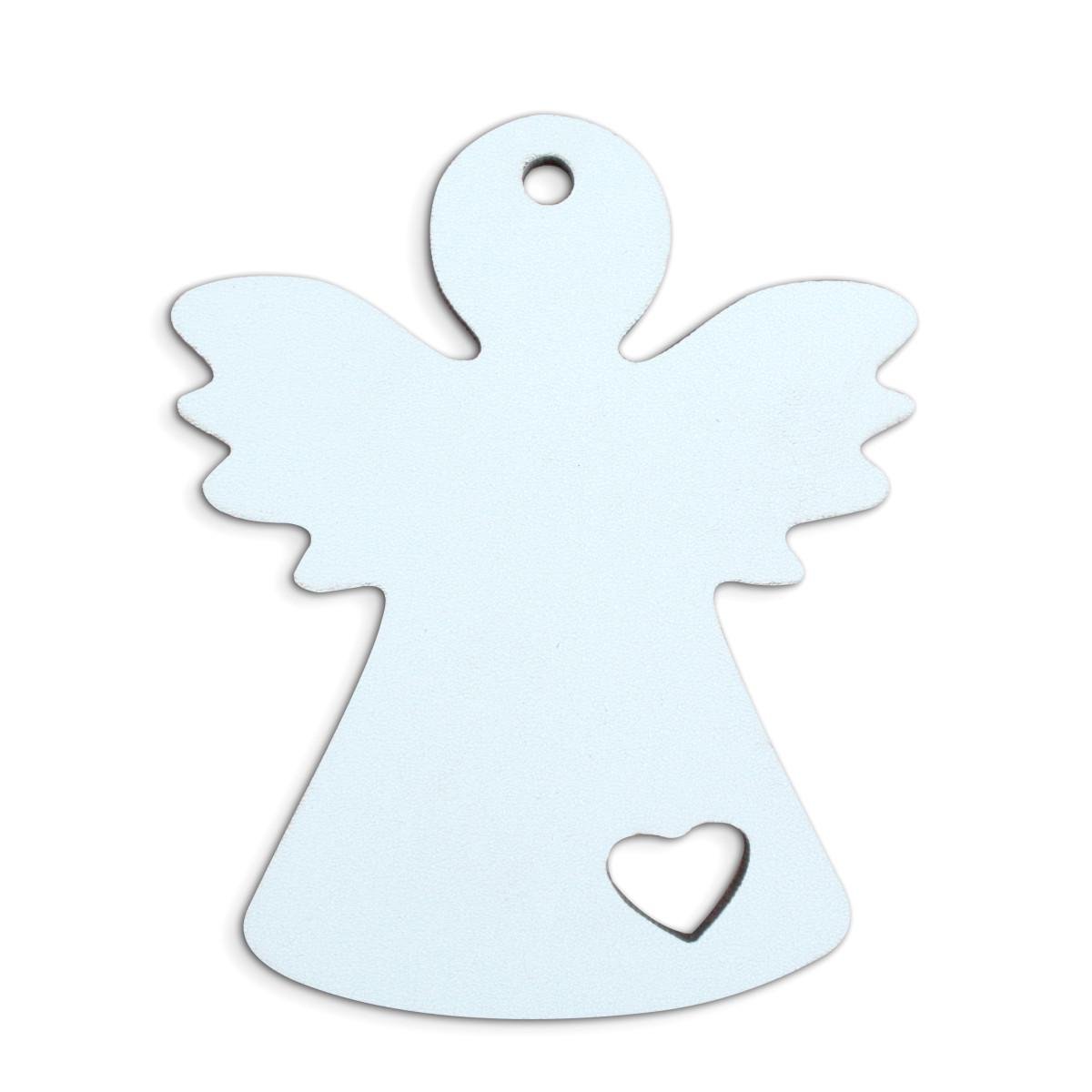 Елочная игрушка деревянная Mazhura Ангел MZ-708537 12х10 см (4505729)