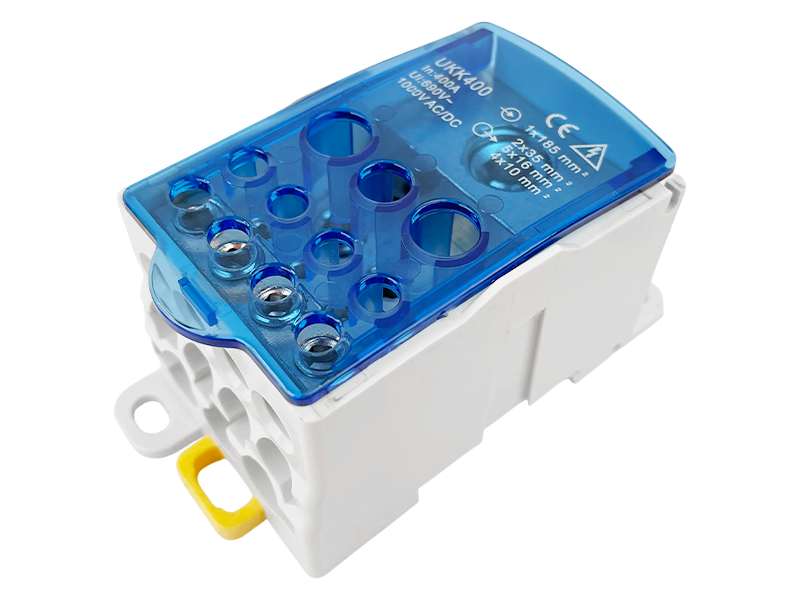 Блок распределительный на DIN-рейку Lemanso UKK400 400A (LMA2779)
