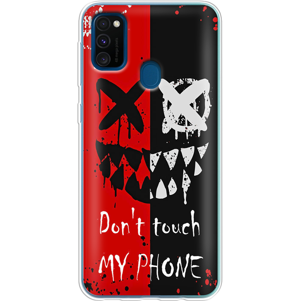 Чохол Boxface Samsung M307 Galaxy M30s Bad Smile Прозорий силікон (38209-up2468-38209)