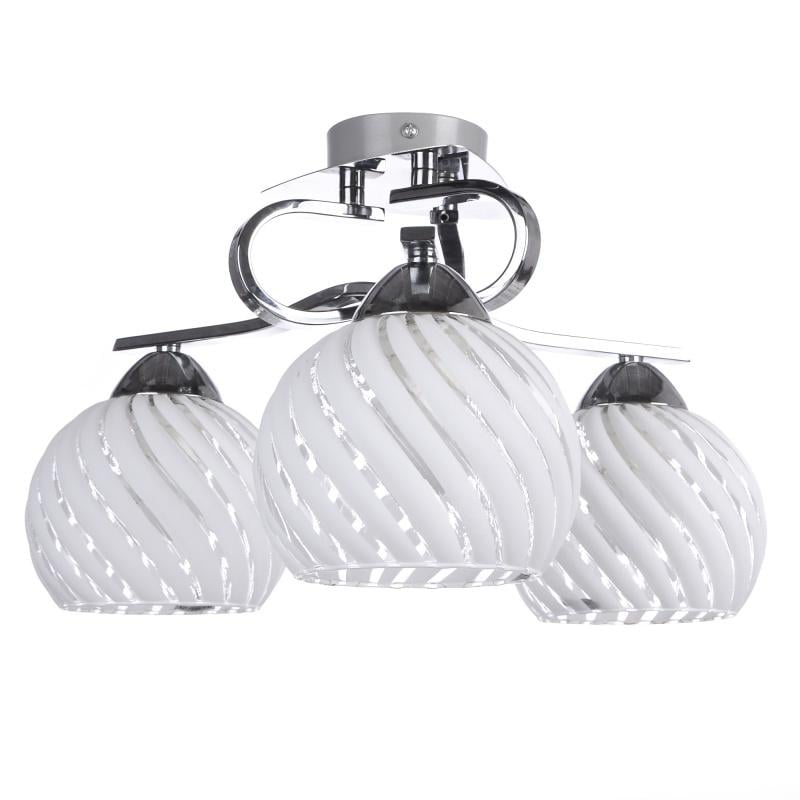 Люстра потолочная классическая Brille LK-539S/3 E27 CH