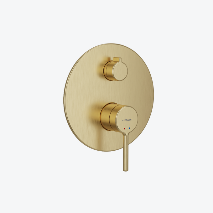 Смеситель скрытого монтажа Excellent PI Золотой матовый (AREX.1245GB)