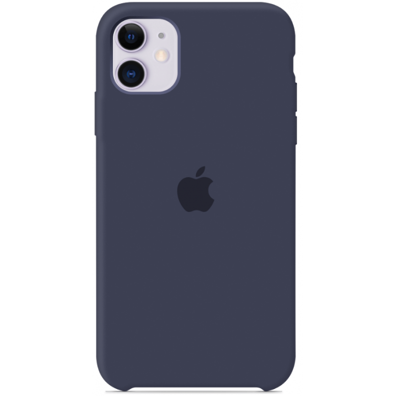 Чехол GoVern Silicone Case Full для Apple iPhone 11 Midnight Blue