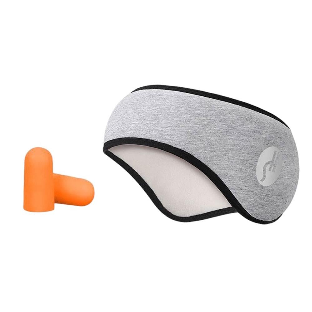 Набір для сну та відпочинку звукоізоляційні навушники-пов’язка та беруші Сірий (TA0147_2) - фото 1 Набір для сну та відпочинку звукоізоляційні навушники-пов’язка та беруші Сірий (TA0147_2) - фото 1