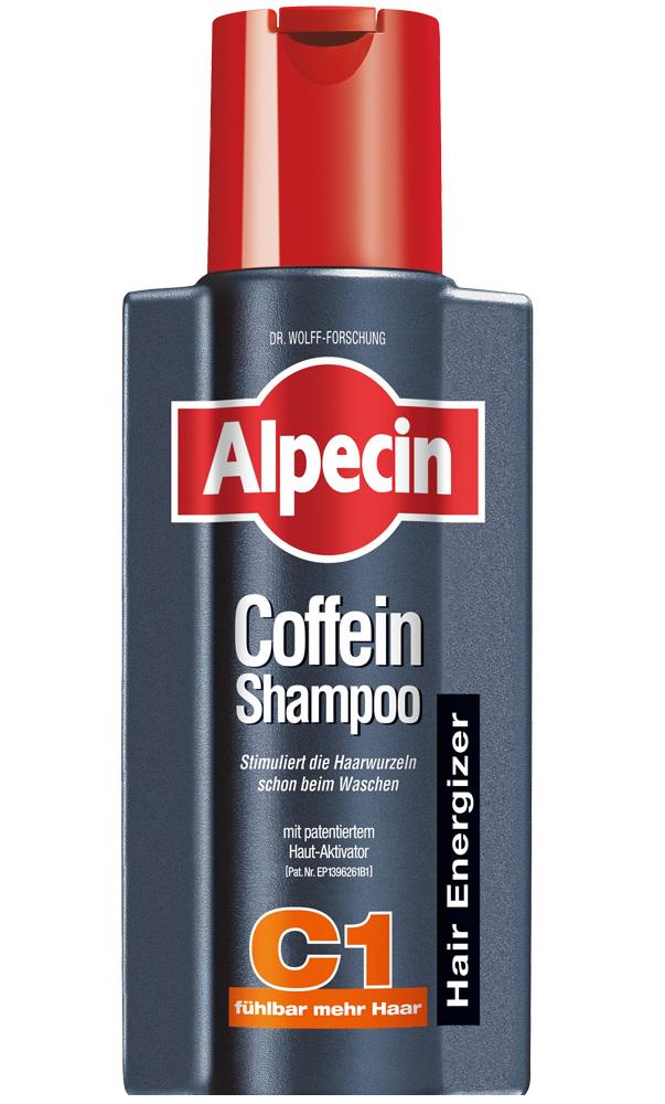 Шампунь мужской от выпадения волос Alpecin C1 Hair Energizer с кофеином для всех типов волос 75 мл (21122)