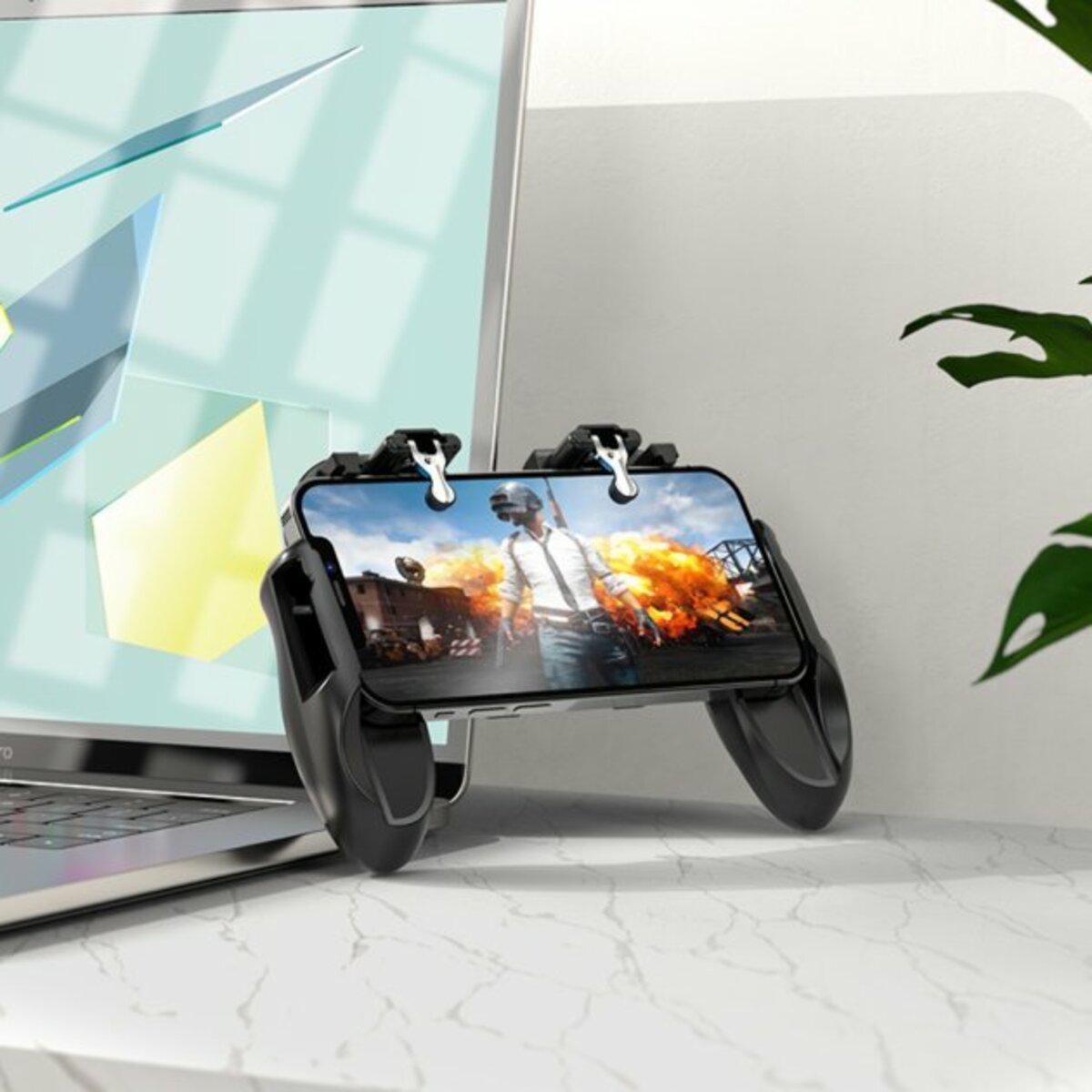 Контролер-джойстик ігровий для телефону Borofone BG3 Warrior Cooling Gamepad Black (BG3B) - фото 5