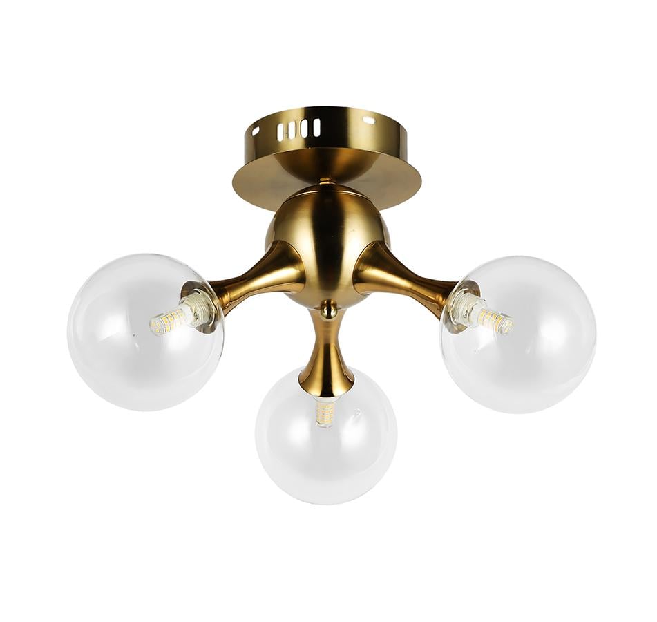 Люстра молекула стельова Levistella 7529817-3 BRZ/CL Бронзовий/Прозорий Люстра молекула стельова Levistella 7529817-3 BRZ/CL Бронзовий/Прозорий