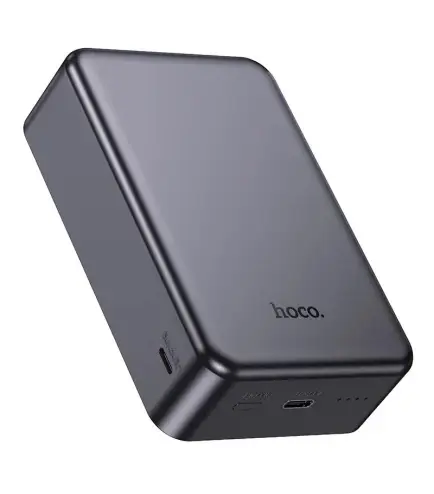 Батарея портативная Hoco J160B Magnetic 20000mAh 20W Metal Gray