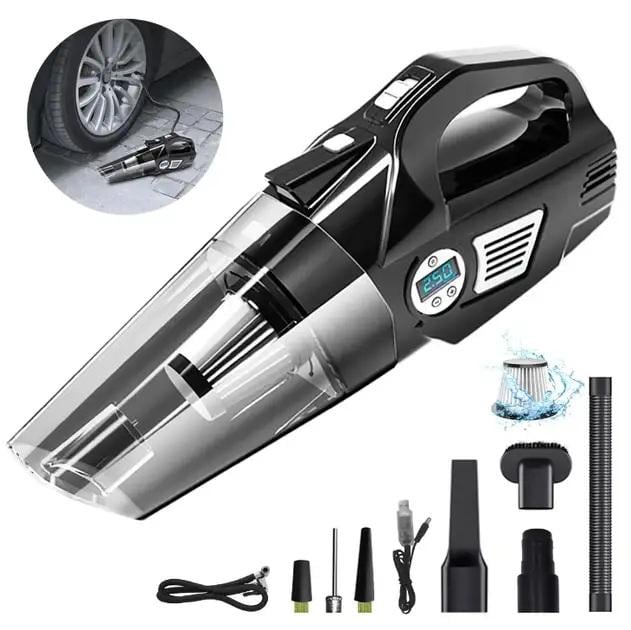 Пилосос автомобільний Car Mounted Vacuum Cleaner 4in1 з компресором (1098) - фото 2 Пилосос автомобільний Car Mounted Vacuum Cleaner 4in1 з компресором (1098) - фото 2