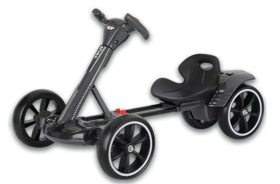 Электрокарт детский Spoko SP-V17 6V4,5 с пультом управления Черный (6921) Электрокарт детский Spoko SP-V17 6V4,5 с пультом управления Черный (6921)