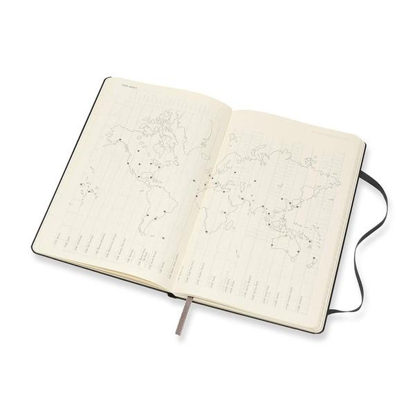 Тижневик Moleskine 2019-2020 середній Чорний (DHB18WH3Y20) - фото 4