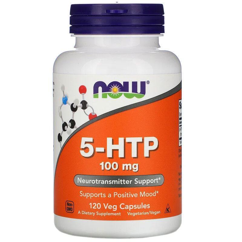 Гидрокситриптофан NOW Foods 5-HTP 100 мг 120 капс.