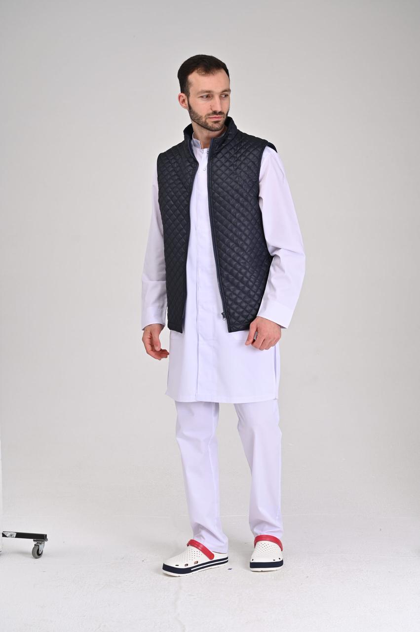 Жилет медичний чоловічий теплий TopLine Юкон 2 р. 46 Синій (31500-10-(46) - фото 3 Жилет медичний чоловічий теплий TopLine Юкон 2 р. 46 Синій (31500-10-(46) - фото 3