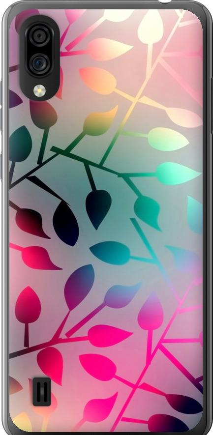 Чехол на ZTE Blade A5 2020 Листья (2235u-2111-42517)