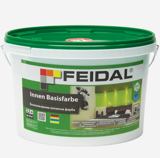 Фарба Feidal Innen Basisfarbe тонована 2,3 л