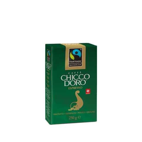 Кофе молотый Chicco D'oro Fair Trade Max Havelaar Espresso 250 г