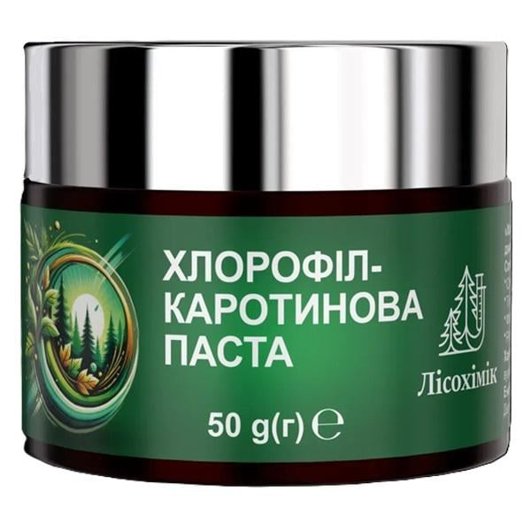 Комплекс для пищеварения Лесохимик Хлорофилл-каротиновая паста 50 г 100 порций (000026935) Комплекс для пищеварения Лесохимик Хлорофилл-каротиновая паста 50 г 100 порций (000026935)