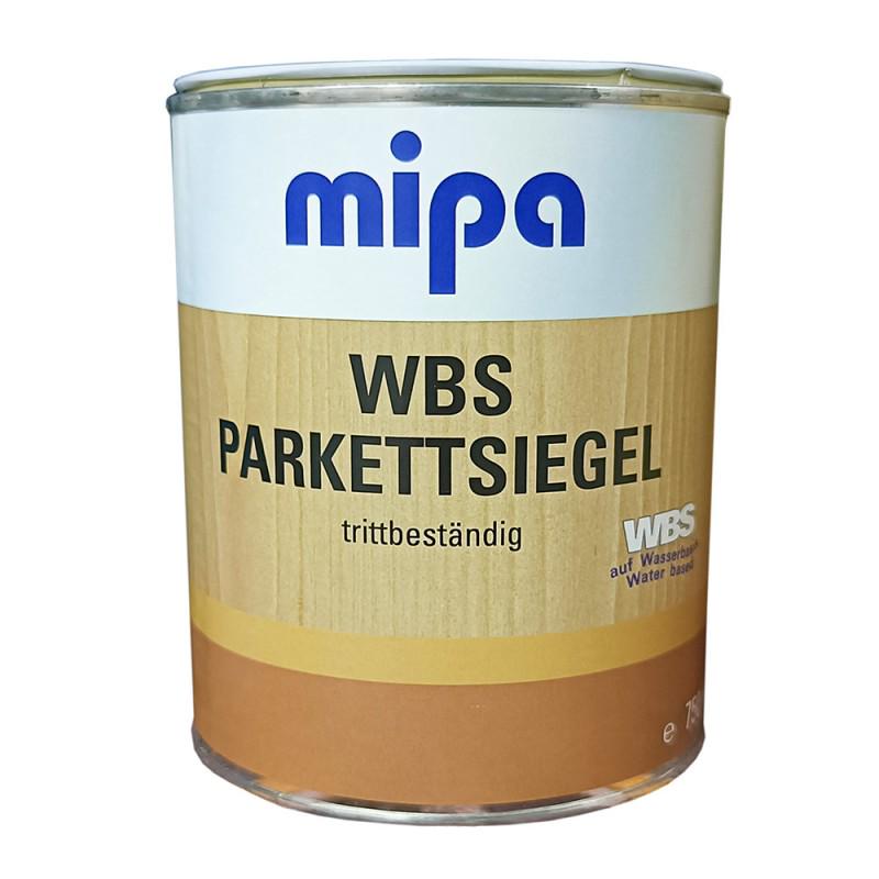 Лак для пола Mipa WBS Parkettsiegel шелковисто-матовый 750 мл